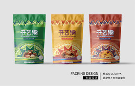 坚果系列组合袋装包装设计