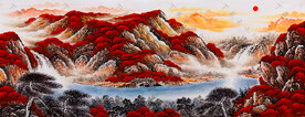 国画山水