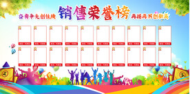 销售荣誉榜