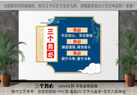 三个务必