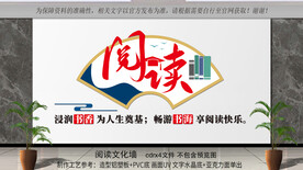 阅读室形象墙