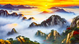 泰山日出