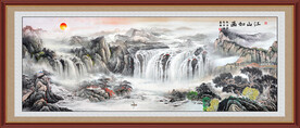 中堂客厅山水画