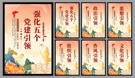 党建引领海报