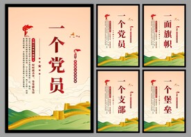 党支部海报