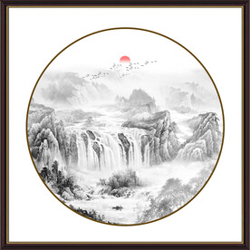 新中式水墨画