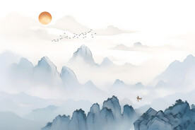 山水画