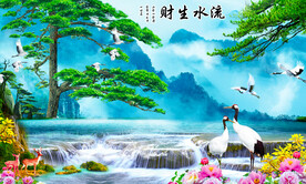 山水风景画