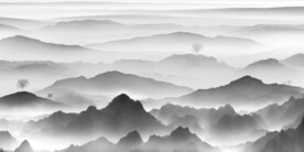 水墨山水画
