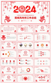 2024年终总结ppt