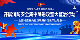 消防隐患排查宣传展板