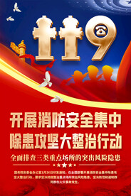 消防安全隐患排查海报