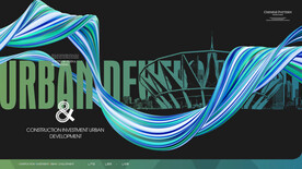 现代高端城市豪宅 创意海报