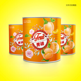 黄桃罐头