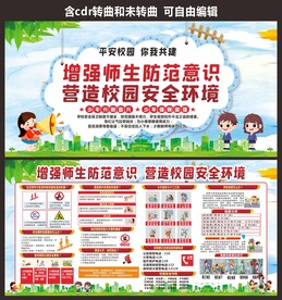 学校安全宣传栏