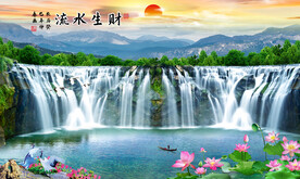 山水风景画