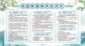 师德师风宣传栏