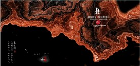 新中式抽象水墨山水风景背景墙图