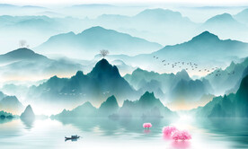 水墨山水