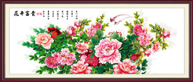 花开富贵牡丹图