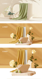 家居布艺淘宝天猫窗帘品销宝海报