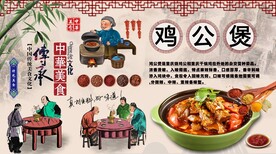 鸡公煲背景墙
