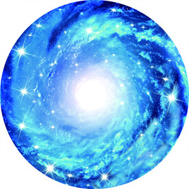 圆形 星空