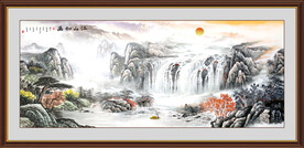 山水国画