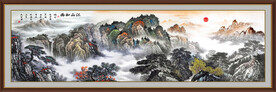 泰山山水画