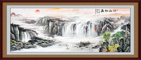 国画山水画