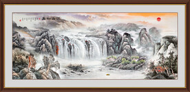 国画山水画