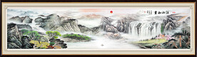 富山春居图