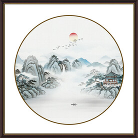 玄关山水画