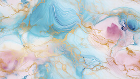 炫彩水彩水墨装饰画背景