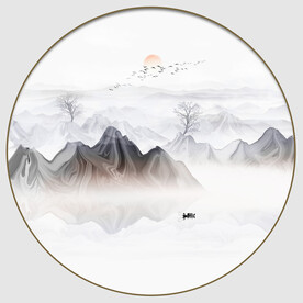 玄关山水画