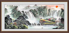 国画山水