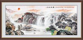 山水国画