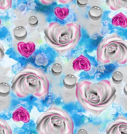 水滴玫瑰花