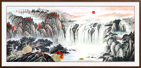 山水风景画