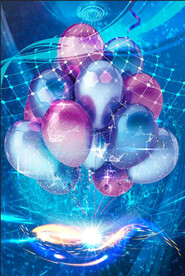 抽象炫酷立体网咖酒吧KTV背景