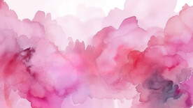 红色水彩水墨背景