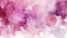 红色水彩水墨背景