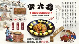 柴火鸡背景墙