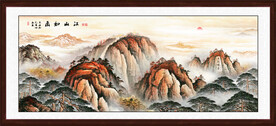 泰山日出五岳独尊