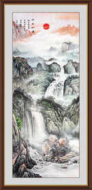 玄关山水画