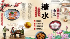 糖水背景墙