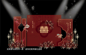 红色中式婚礼