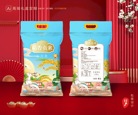 大米包装 稻米礼盒