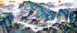 千里江山图