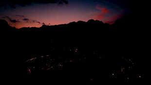 乡村夜景